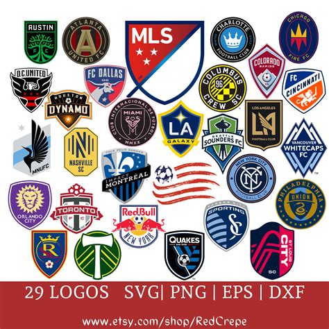 mls svg  mls soccer league logo svg major league soccer etsy