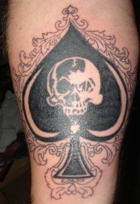 24 awesome ace of spades tattoos with powerful meanings spade tattoo