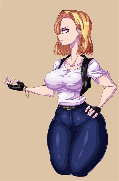 Android 18 By Anguriask On Newgrounds