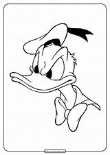 Donald Duck Pdf Printable Coloring Whatsapp Tweet Email sketch template