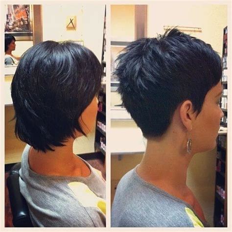 Short Pixie Haircuts Front And Back View 15