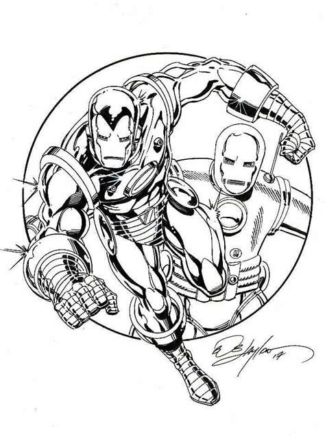 iron man comic book artwork marvel coloring comic books art