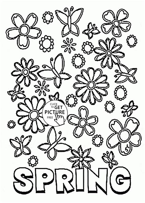 great  adult spring time coloring pages spring coloring