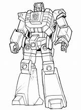 Autobot Transformers sketch template