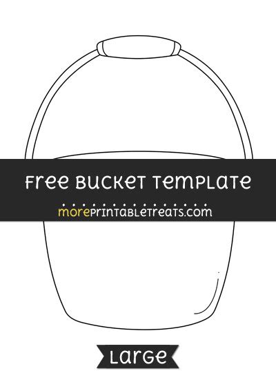 bucket template large