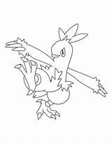 Pokemon Ausmalbilder Kleurplaten Coloriages Malvorlagen Combusken Picgifs Buch Malen Animaatjes Gratis Animes Besuchen Imprimer Coloringstar Gx sketch template