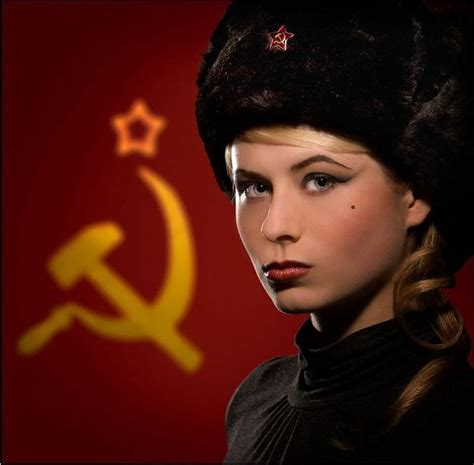 Commie Cutie Russian Woman Russian Babe Hot Russian Hd Wallpaper