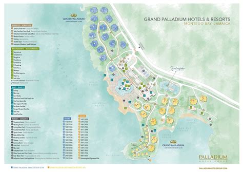 Grand Palladium Jamaica Resort And Spa Mapa Do Resort