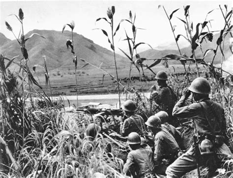 china japanese invasion njapanese soldiers  ambush northern china september  poster