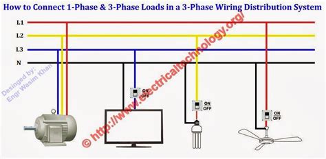 phase electrical wiring installation  home