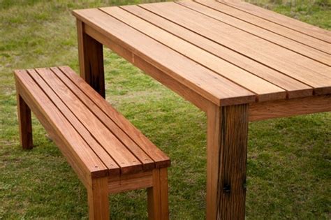 outdoor dining table reclaimed timber outdoor tables