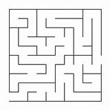 Easy Maze Mazes Kids Coloring Printable Pages Simple Fun Labyrinths Educational Templates Bestcoloringpagesforkids Doolhof Puzzles Drawing Worksheet sketch template