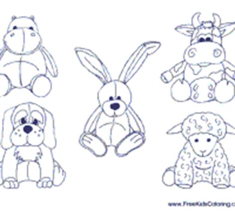 stuffed animals coloring pages surfnetkids