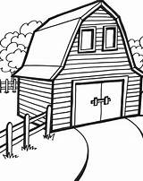 Barn Coloring Pages Printable Farm Old Macdonald Red Animal Party House Print Color Colouring Barns Kids Detail Pw Amp Popular sketch template