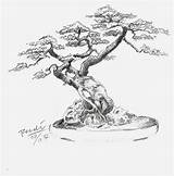Tree Bonsai Japanese Tattoo Drawings Drawing Tattoos Sketches Trees Artwork Sketch Outlines Choose Dibujos Board árboles Designs Tattoodaze Has sketch template