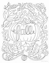 Leaves Coloring Thanksgiving Pages Printable Getdrawings Color Print Getcolorings sketch template
