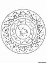 Mandala Coloring Pages Printable Puppies Puppy Print Cani Mandalas Color Adult Info sketch template
