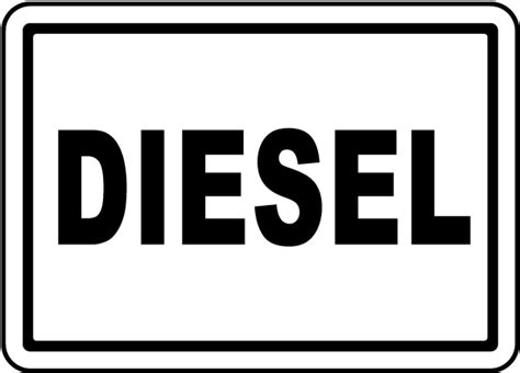 diesel label   safetysigncom