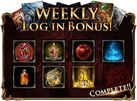 weekly login bonus reign  dragons wiki