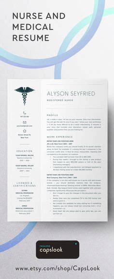 idei na temu registered nurse resume template