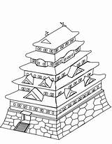 Japanese Pagoda Getdrawings Drawing sketch template