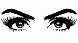 Eyes Clipart Clip Big Library sketch template