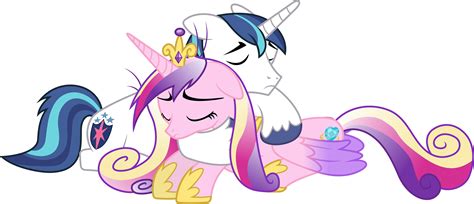 Shining Armour Supports Princess Cadance 1 By 90sigma On