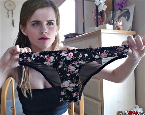 Emma Watson Black Panty Upskirt Hot Nude Photos