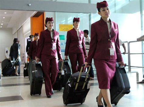 Qatar Airways Flight Attendant Uniform Qatar Airways