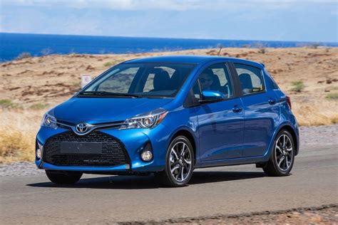 toyota yaris hatchback review trims specs  price carbuzz