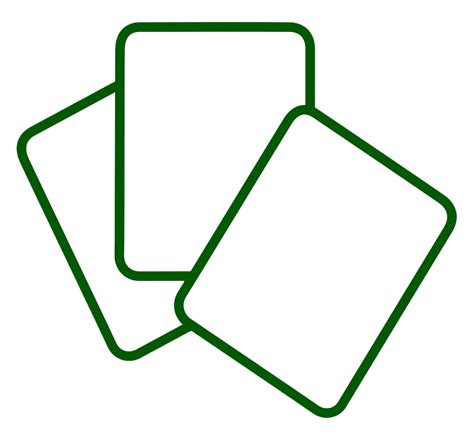 blank playing card png clipart png  png