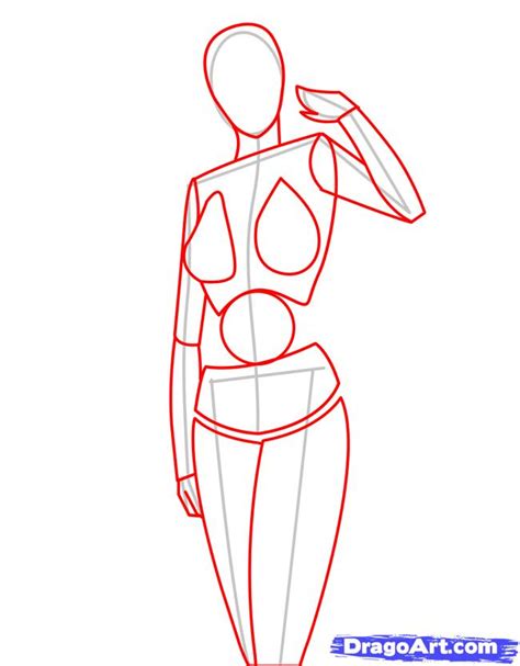 How To Draw A Female Body Step By Step Anatomy People