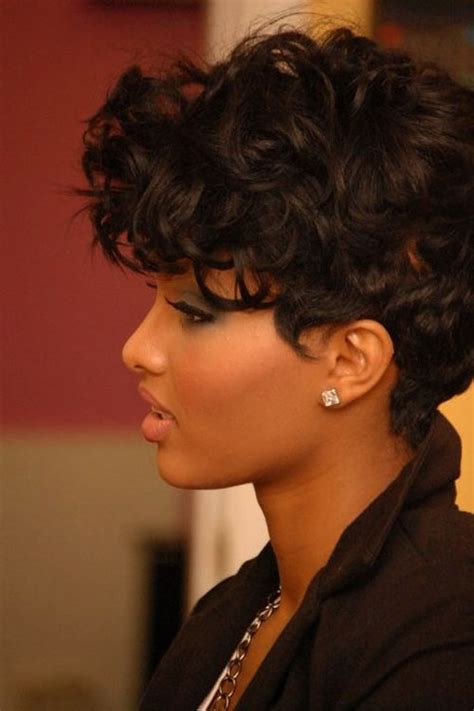 50 boldest short curly hairstyles for black women
