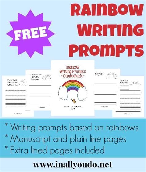 rainbow writing prompts