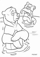 Coloring Pages Bear Brother Disney Book Cartoons Print Quoteko Hellokids Colouring Color Online Animals Books Horse Heart Family Info Ours sketch template