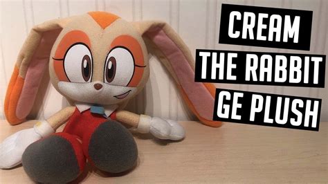 unboxing ge cream  rabbit plush youtube