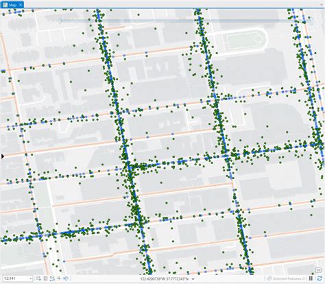 map matching    geoanalytics desktop tool snap tracks