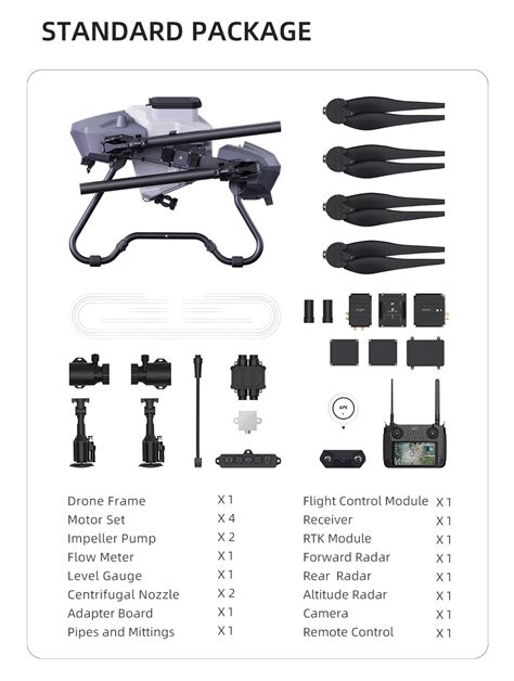 eft   agriculture sprayer drone solution  quick release water tank integrated foldable