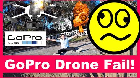 gopro karma drone fail footage recovered youtube