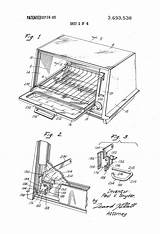 Patent Patents Oven Toaster Drawing sketch template
