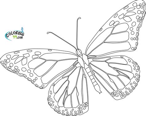 printable butterfly template az coloring pages