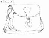Bag Drawing Draw Pencil Drawingforall Tutorial Everybody Hello Ll Should Much Today Show sketch template