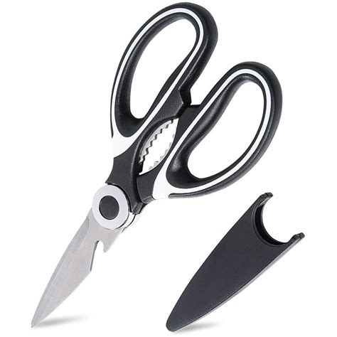 kitchen shears  blade cover heavy duty stainless steel kitchen
