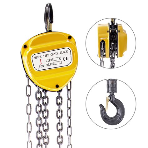 buy vevor chain hoist tonft manual chain hoist hand chain lifting hoist wtwo hooks chain