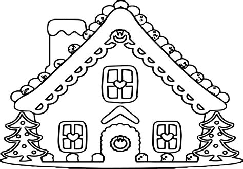cool large gingerbread house coloring page mozaik tablolar cizim