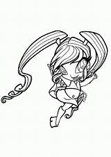Coloring Pages Winx Club Pixies Girls Fairy Pixie Little Popular Library Colouring sketch template