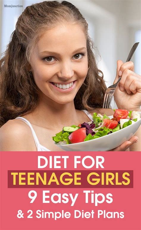 diet  teenage girls  easy tips   simple diet
