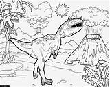 Jurassic sketch template