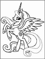 Ponyville Pony sketch template