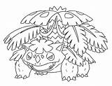 Mega Pokemon Venusaur Coloring Pages Bubakids sketch template